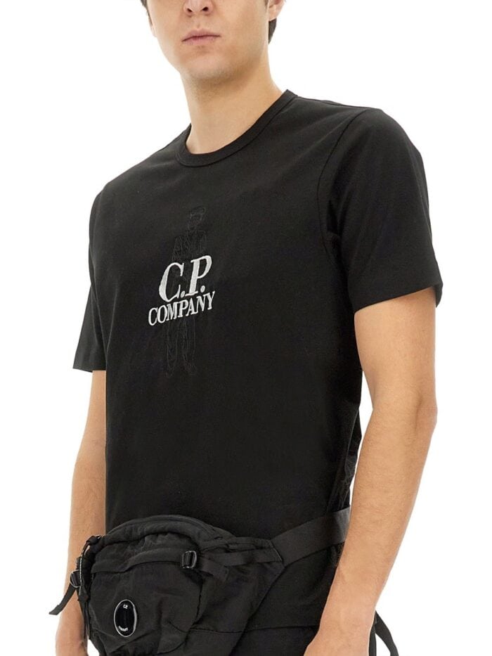 C.P. COMPANY T-SHIRT WITH LOGO