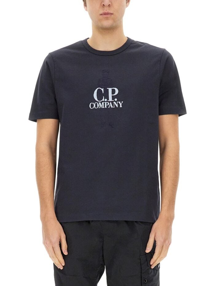 C.P. COMPANY T-SHIRT WITH LOGO