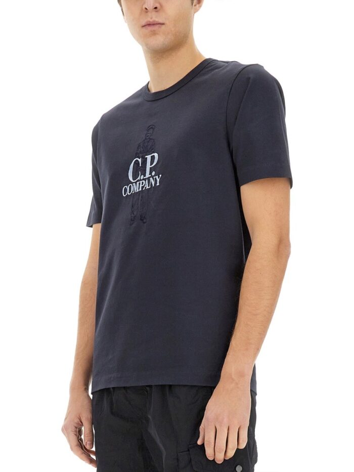 C.P. COMPANY T-SHIRT WITH LOGO