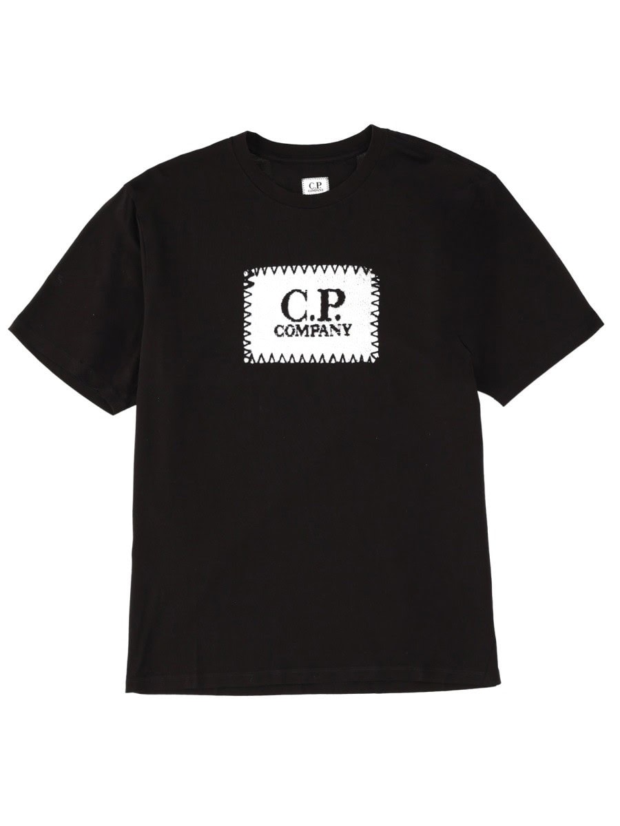 C.P. COMPANY T-SHIRT WITH LOGO