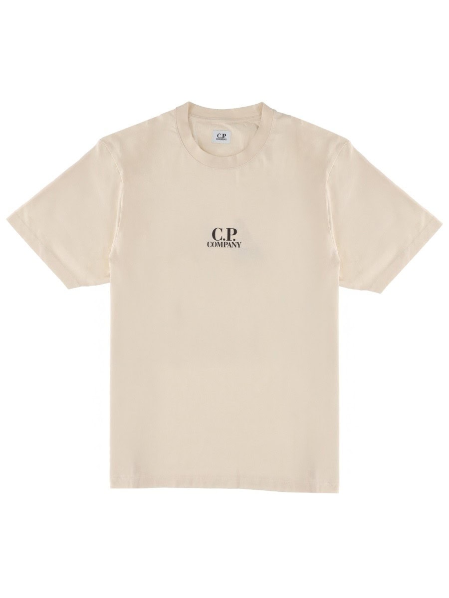 C.P. COMPANY T-SHIRT WITH LOGO