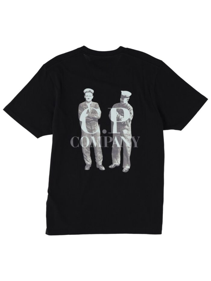C.P. COMPANY T-SHIRT WITH LOGO