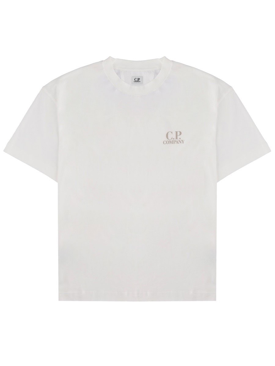 C.P. COMPANY T-SHIRT WITH LOGO