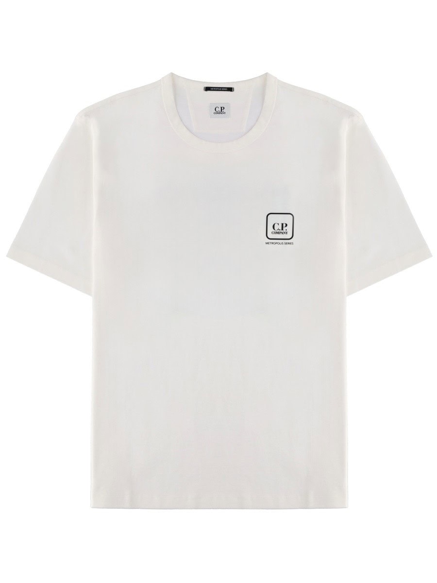 C.P. COMPANY T-SHIRT WITH LOGO