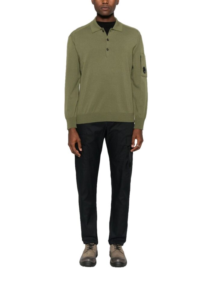 C.P. COMPANY WOOL POLO.