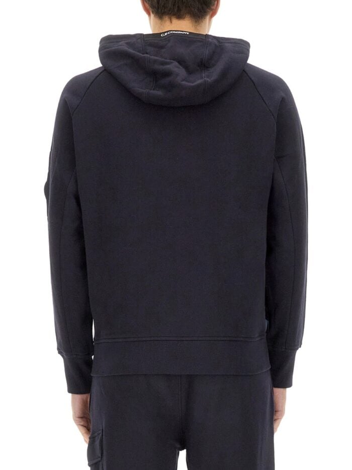 C.P. COMPANY ZIP SWEATSHIRT.