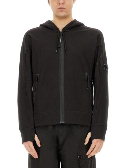 C.P. COMPANY ZIP SWEATSHIRT.