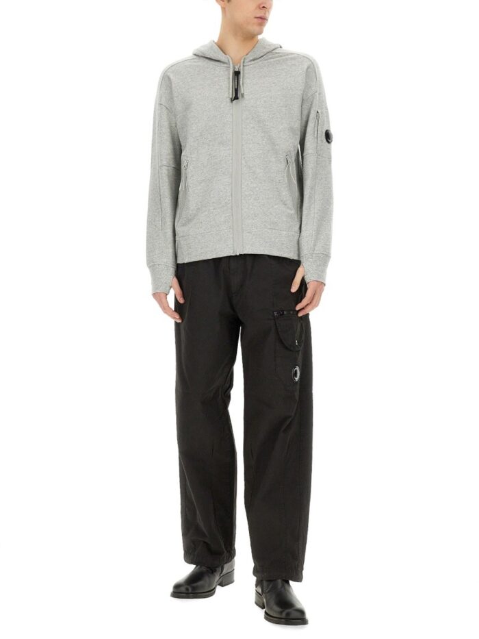 C.P. COMPANY ZIP SWEATSHIRT.
