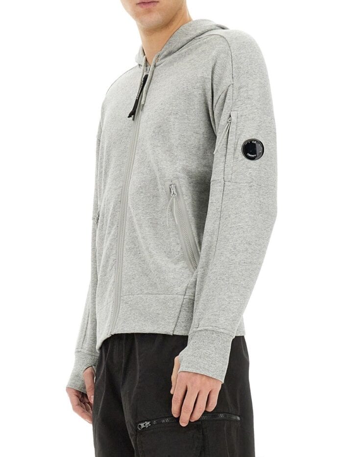 C.P. COMPANY ZIP SWEATSHIRT.