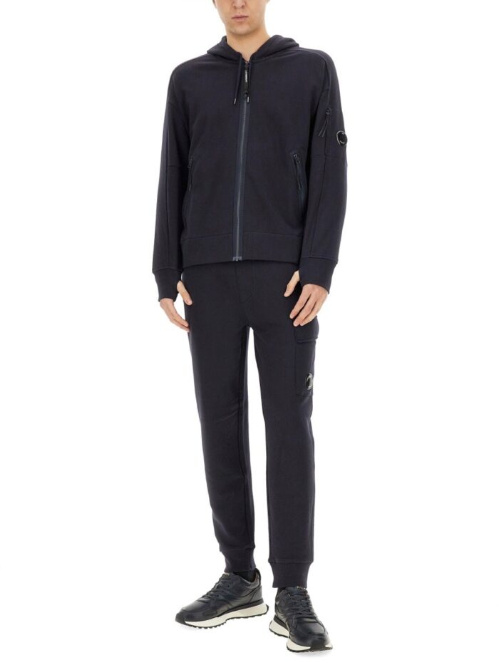 C.P. COMPANY ZIP SWEATSHIRT.
