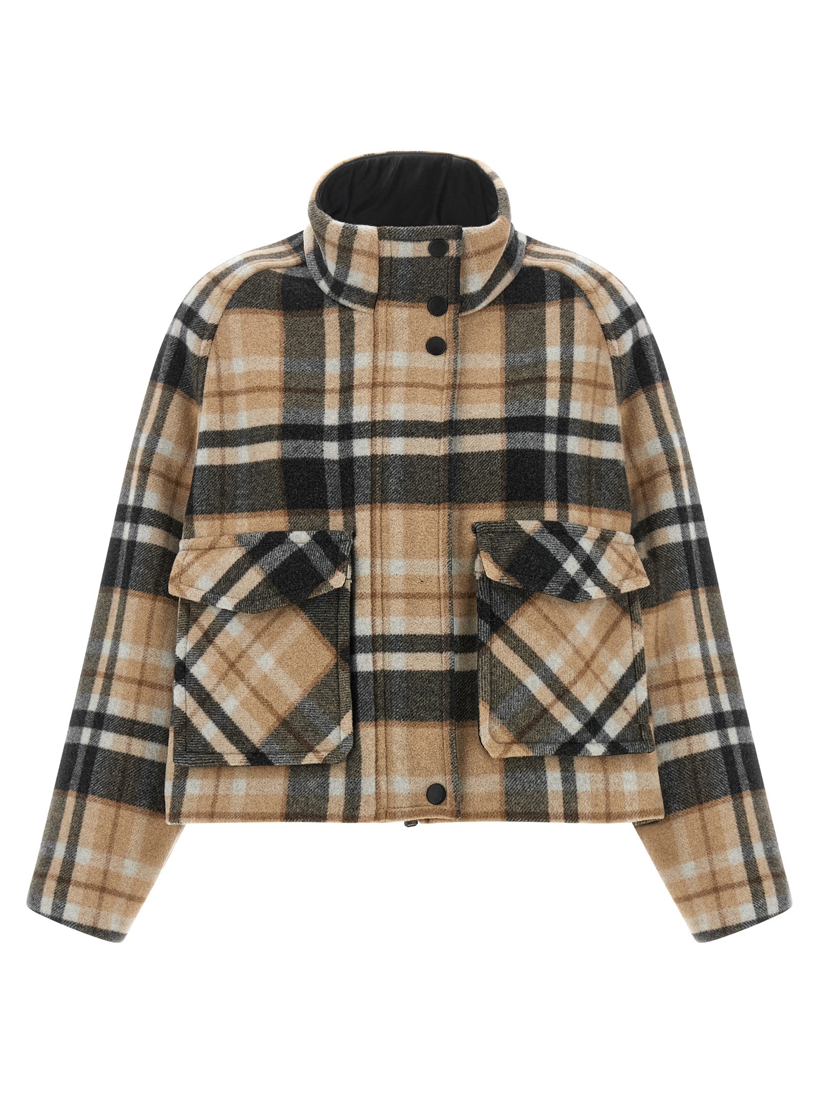 Pinko Caban Check