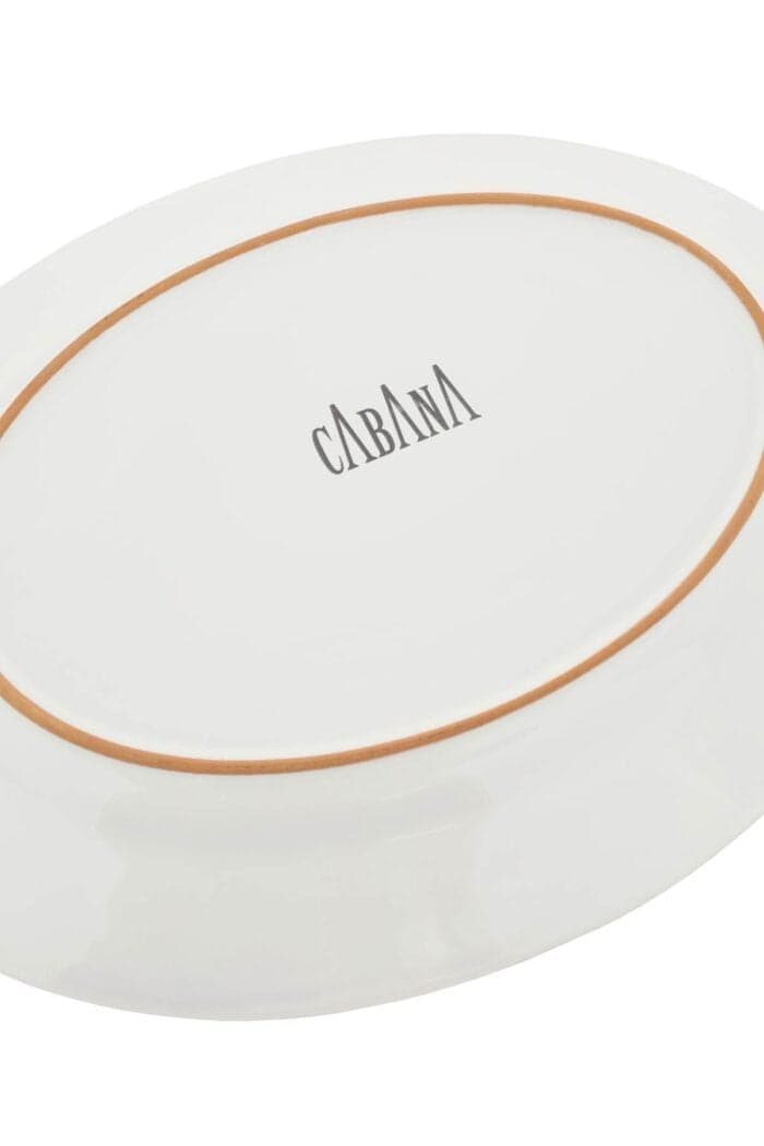 CABANA Blossom Oval Serving Plate