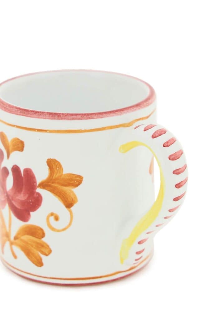 CABANA TAZZA BLOSSOM MUG HAND PAINTED