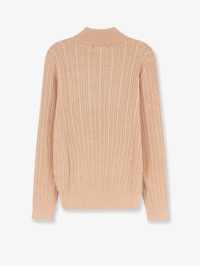 Polo Ralph Lauren Cable Knit Cotton Sweater With Zip