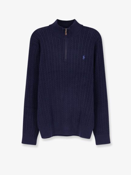 Polo Ralph Lauren Cable Knit Sweater With Zip