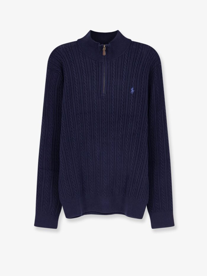 Polo Ralph Lauren Cable Knit Sweater With Zip
