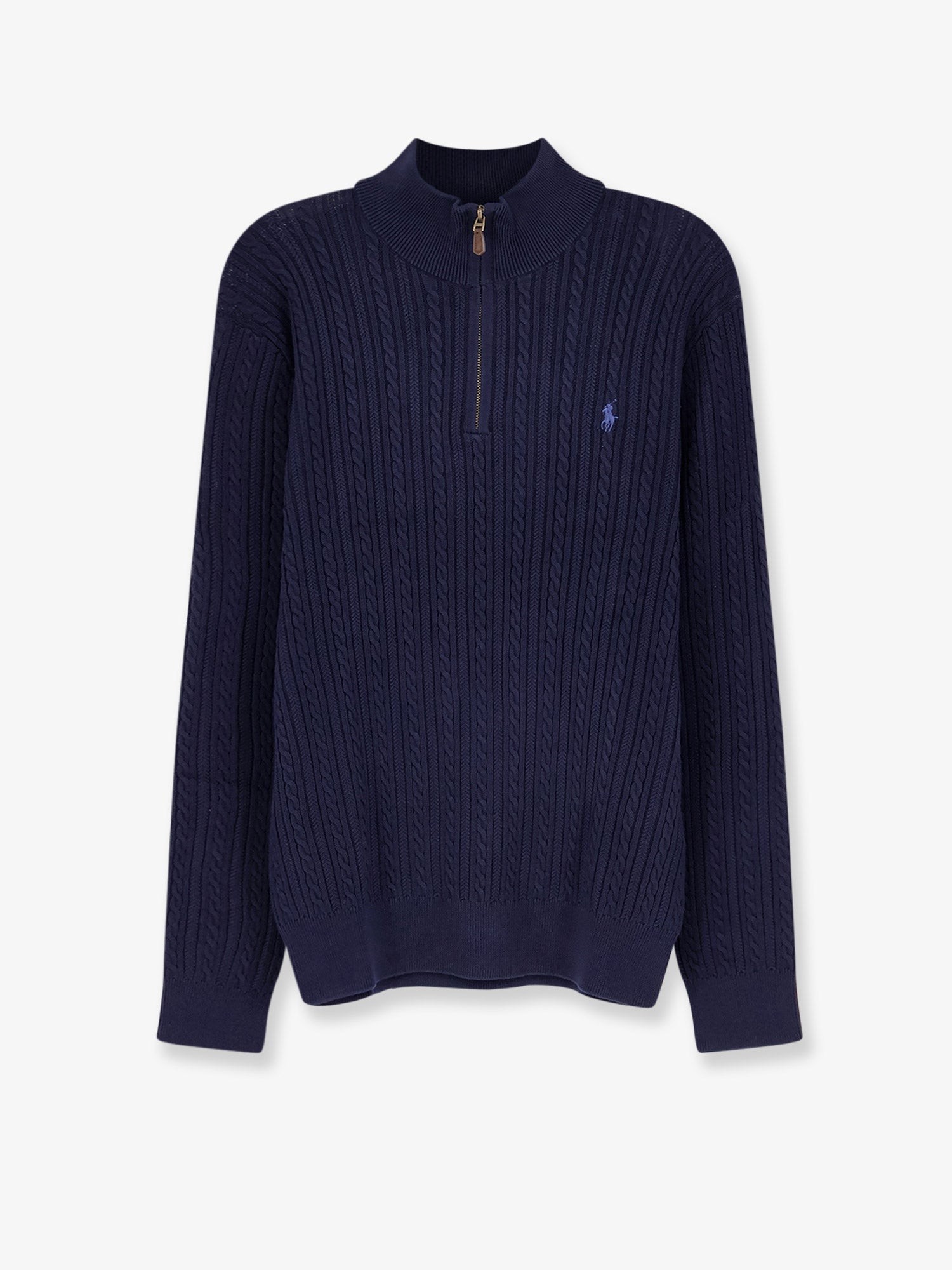 Polo Ralph Lauren Cable Knit Sweater With Zip