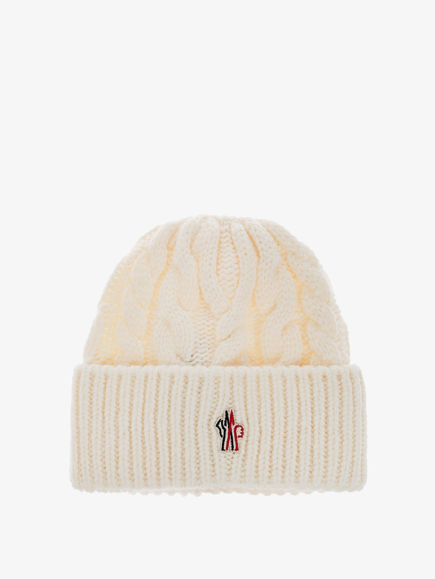 MONCLER GRENOBLE Cable-knit Wool-blend Hat