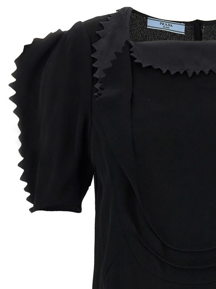 PRADA Cady Crêpe Top