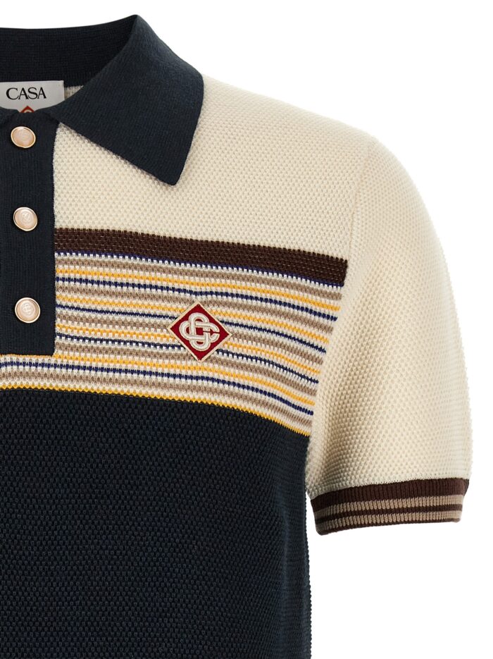 CASABLANCA 'Café Culture' Polo Shirt