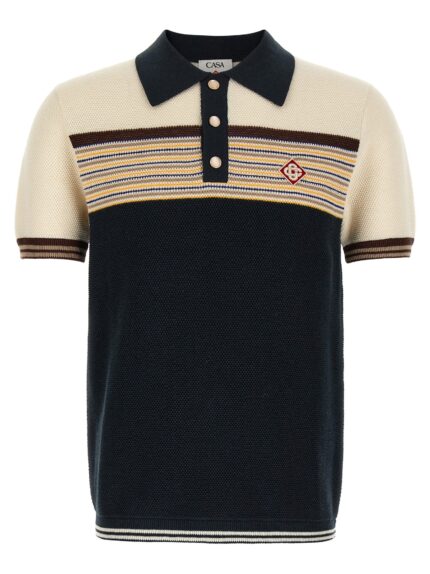 CASABLANCA 'Café Culture' Polo Shirt