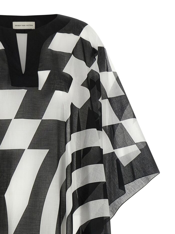 Dries Van Noten Caftan With Print