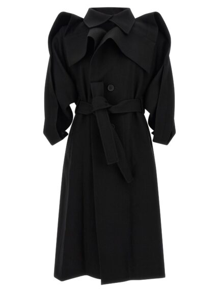 ISSEY MIYAKE 'Calligraph' Trench Coat
