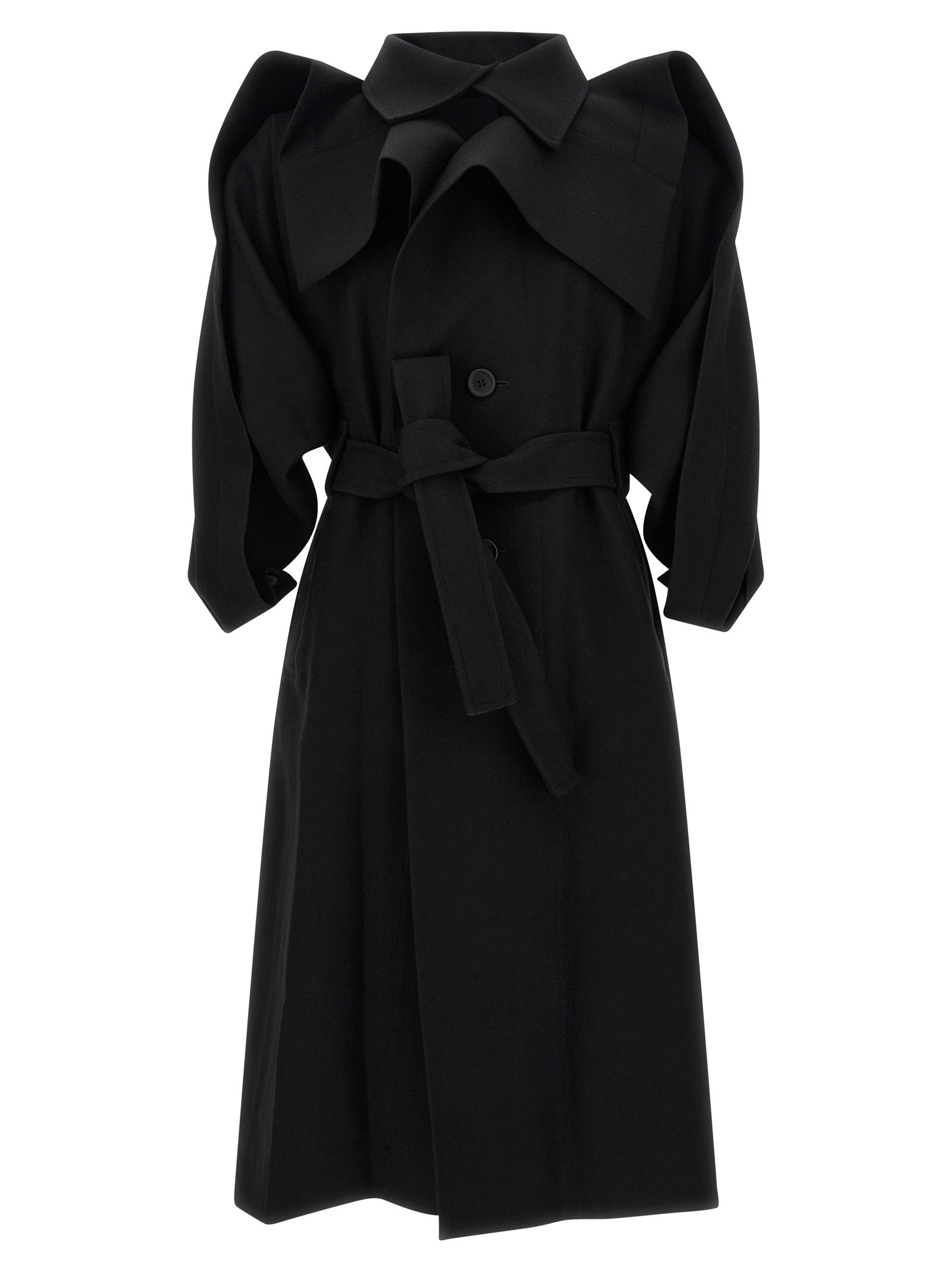 ISSEY MIYAKE 'Calligraph' Trench Coat