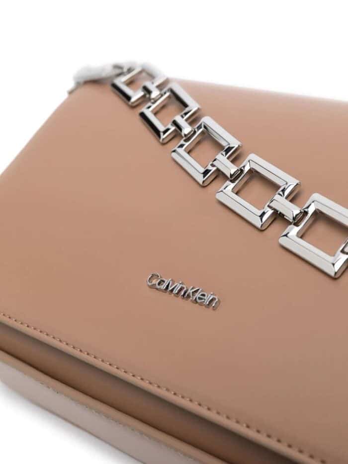 CALVIN KLEIN ARCHIVAL CHAIN SHOULDER BAG