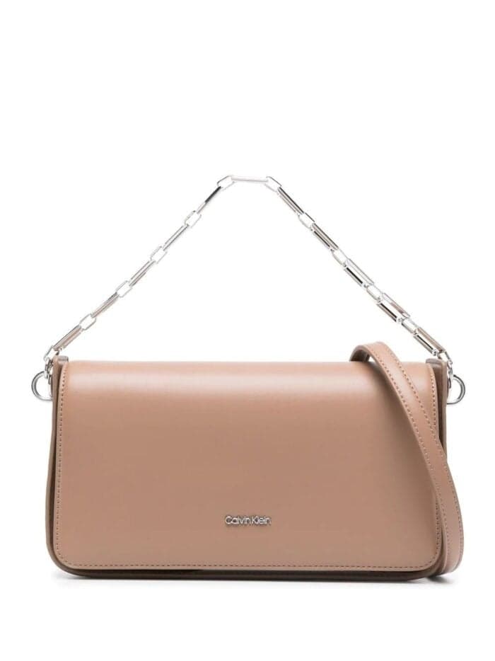 CALVIN KLEIN ARCHIVAL CHAIN SHOULDER BAG