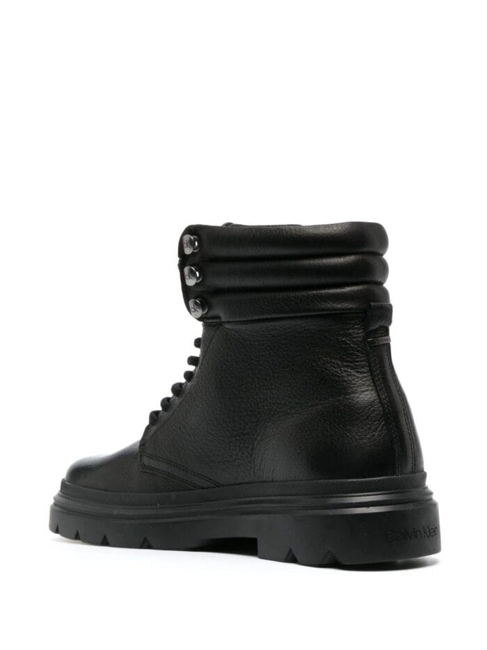 CALVIN KLEIN COMBAT BOOT PB LTH