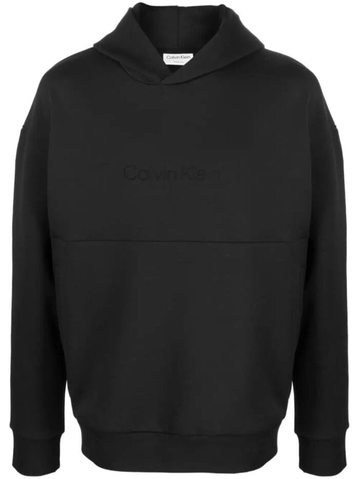 CALVIN KLEIN Comfort Debossed Logo Hoodie