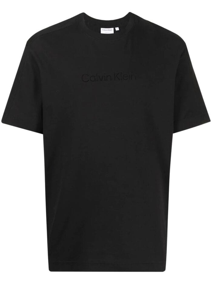 CALVIN KLEIN Comfort Debossed Logo T-shirt