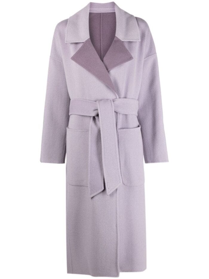 CALVIN KLEIN Df Wool Reversible Wrap Coat