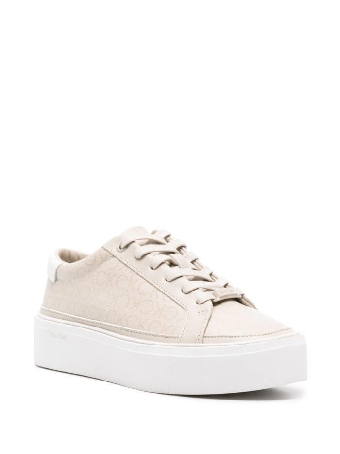 CALVIN KLEIN Flatform Cup Lace Up Leisure