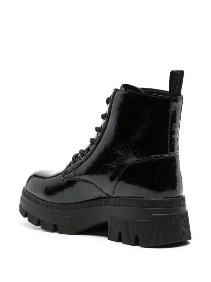 CALVIN KLEIN JEANS Chunky Combat Laceup Boot