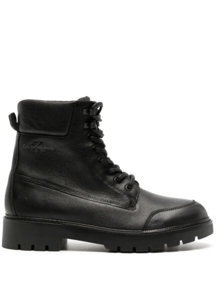 CALVIN KLEIN JEANS Combat Laceup Booties