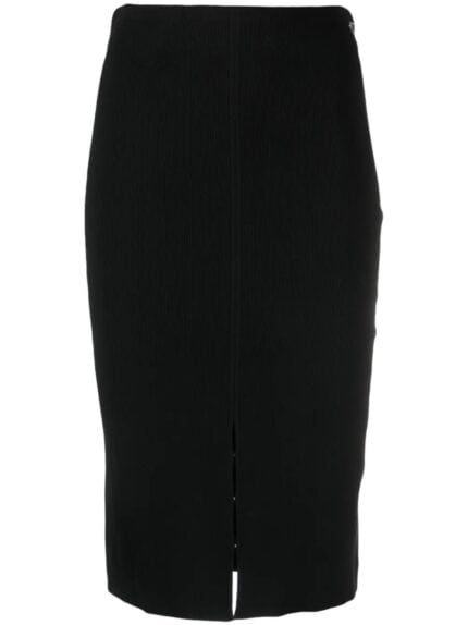 CALVIN KLEIN JEANS Hook & Eye Knitted Skirt