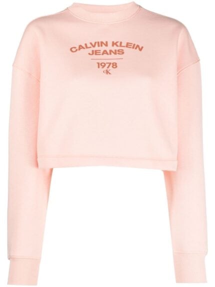 CALVIN KLEIN JEANS Varsity Logo Crewneck