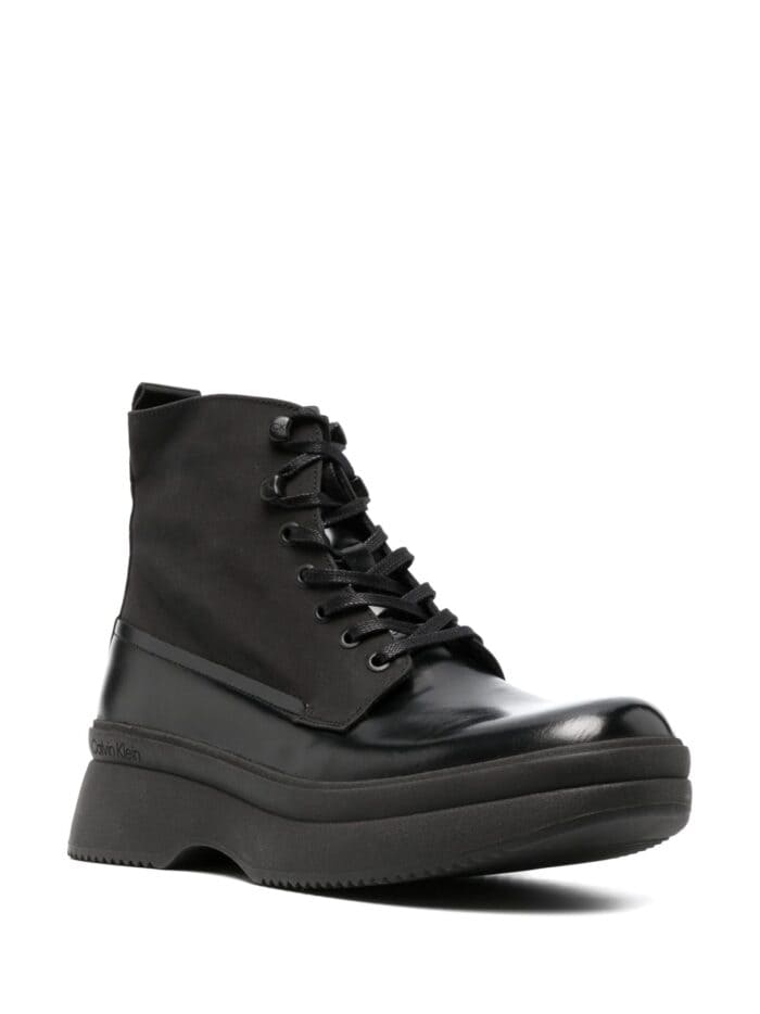 CALVIN KLEIN Lace Up Boot Mix