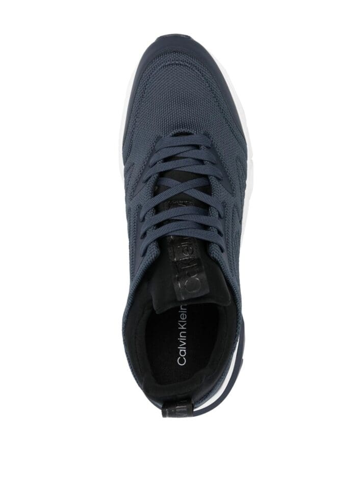 CALVIN KLEIN Low Top Lace Up Knit Shoe