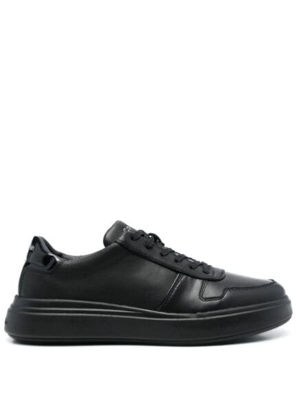 CALVIN KLEIN LOW TOP LACE UP PIPING