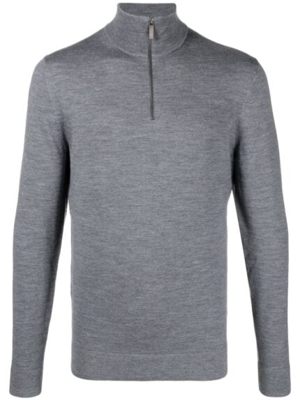 CALVIN KLEIN Merino Quarter Zip