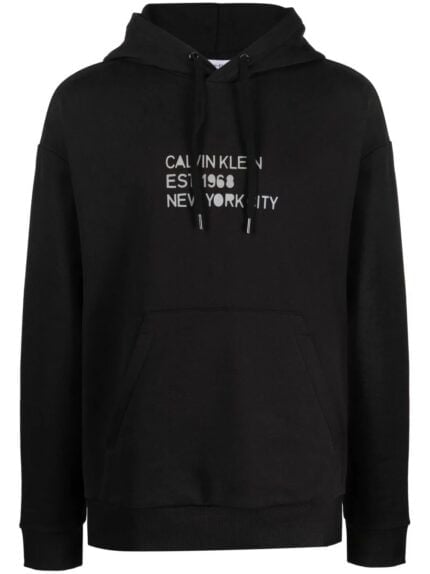 CALVIN KLEIN Mixed Print Stencil  Hoodie