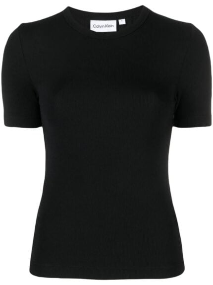 CALVIN KLEIN Modal Rib Crew Neck Tee