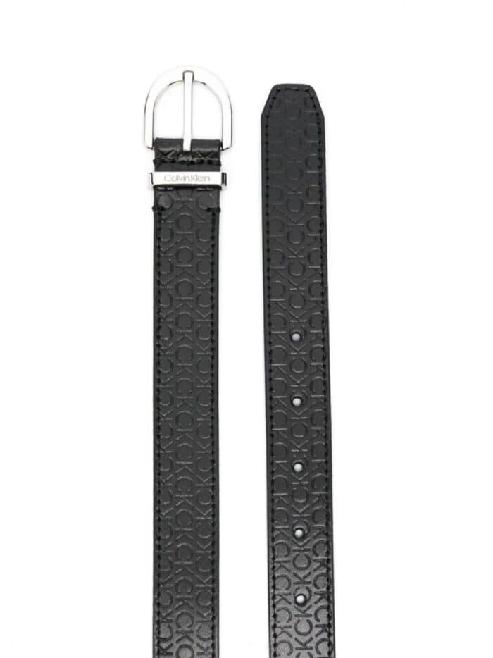 CALVIN KLEIN MUST RND BELT 25MM EMBOSSED