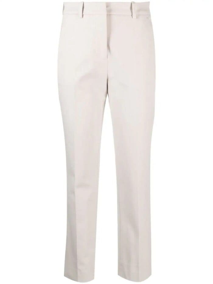 CALVIN KLEIN Stretch Gabardine Slim Ankle