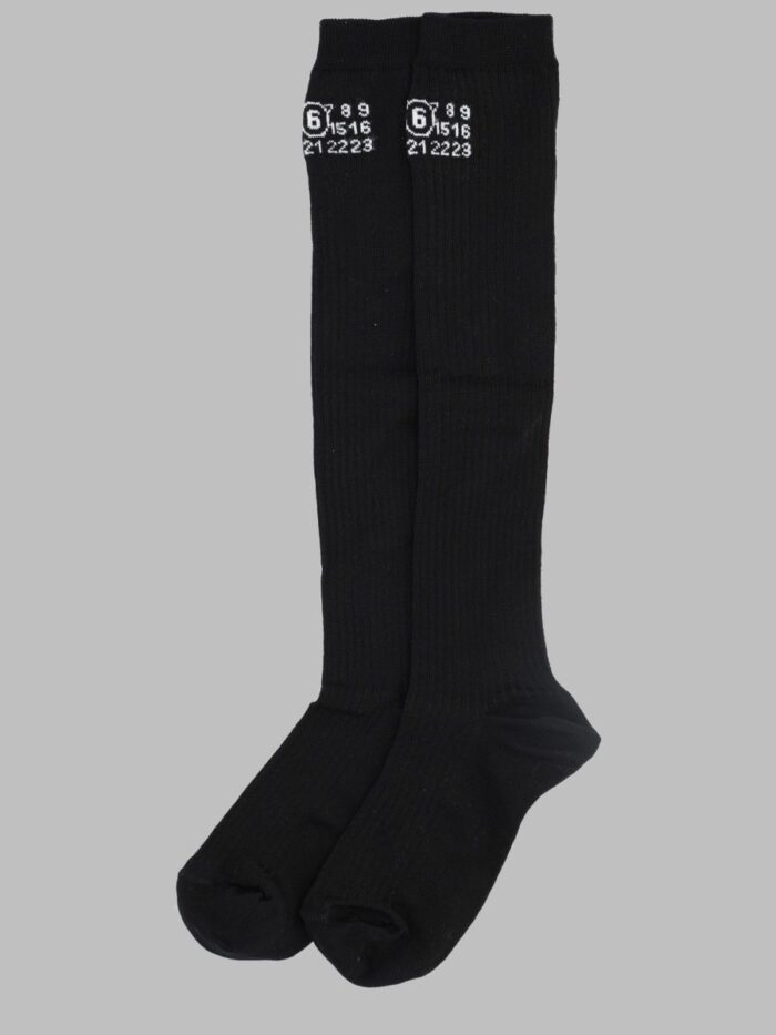 mm6 maison margiela calzini con logo MM6 MAISON MARGIELA CALZINI CON LOGO