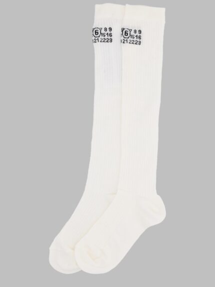 MM6 MAISON MARGIELA CALZINI CON LOGO