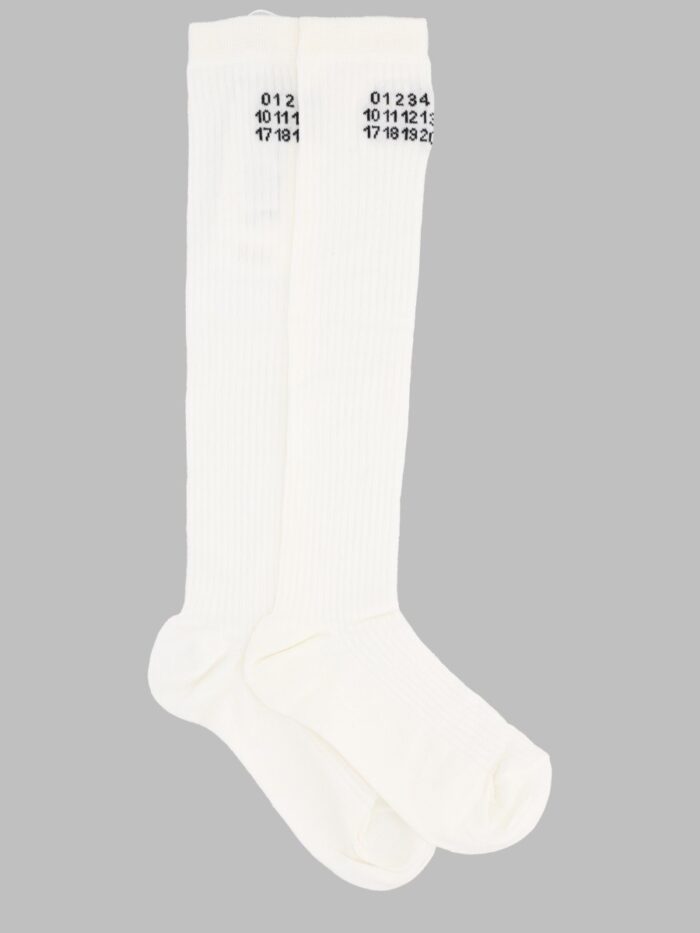 MM6 MAISON MARGIELA CALZINI CON LOGO